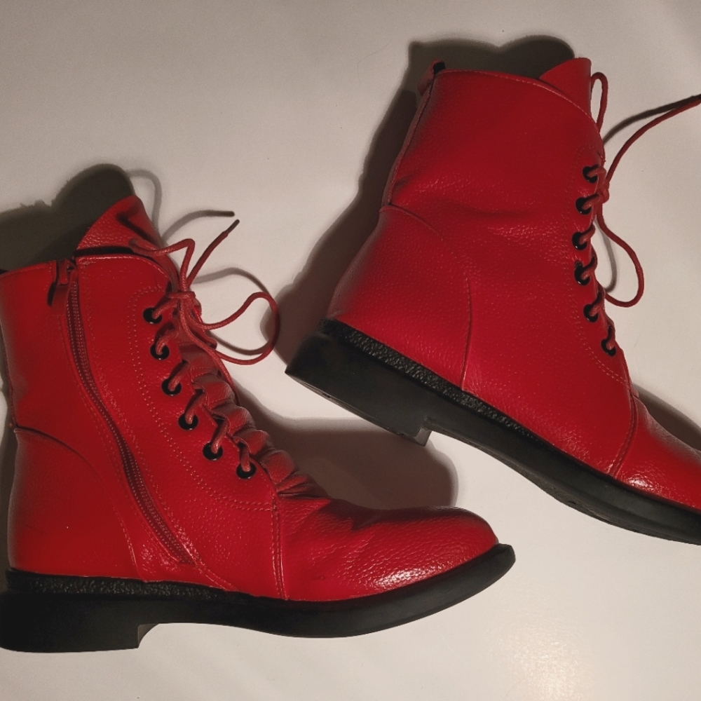 Boutique Red Boots